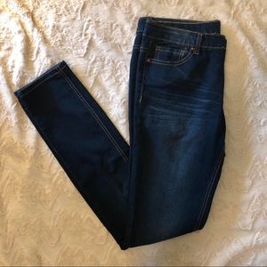 Alloy Apparel Dark Wash “London” Skinny Jeans